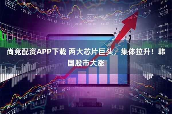 尚竞配资APP下载 两大芯片巨头，集体拉升！韩国股市大涨